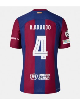 Barcelona Ronald Araujo #4 Heimtrikot für Frauen 2023-24 Kurzarm